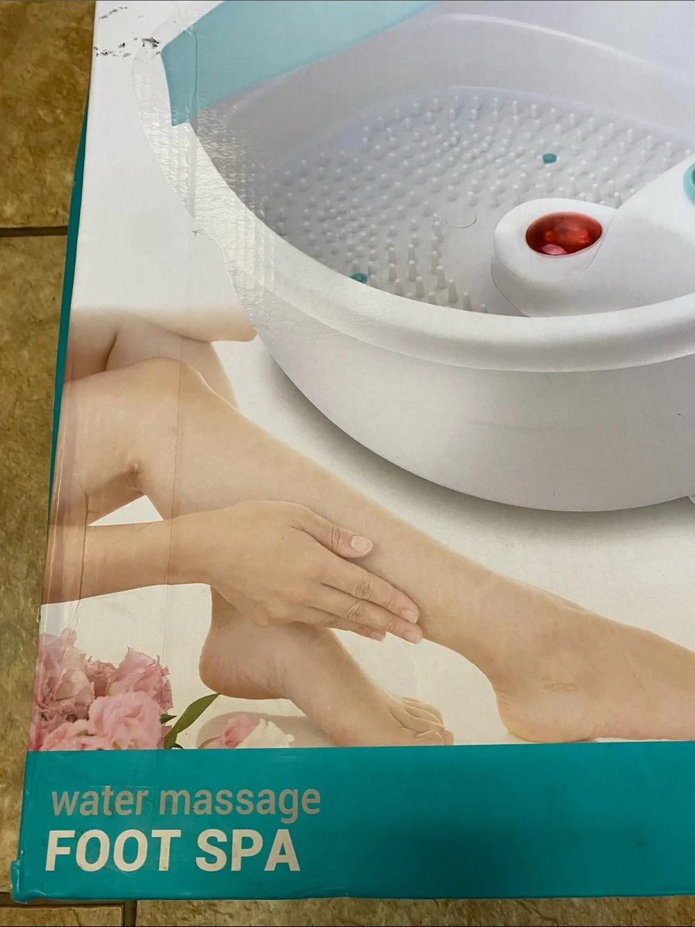 Water Massage Foot Spa Household Health Care Relax VivaSpa Foot Relief